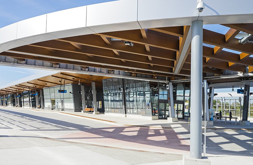 Photo of the Cornell Bus Terminal